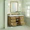 James Martin Vanities 48'' Single Vanity, Light Natural Oak w/ 3 CM Lime Delight Quartz Top 424-V48-LNO-3LDL - alternate 6